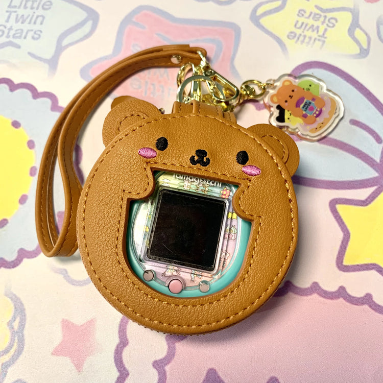 Fuzzy N Chic Tamagotchi Zipper Pouch