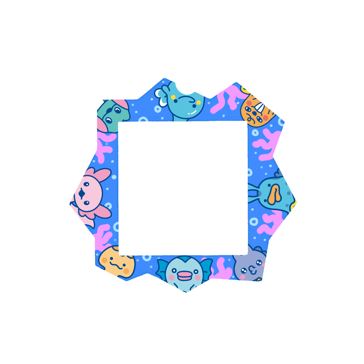 Tamagotchi Paradise Faceplate - blue blue sea