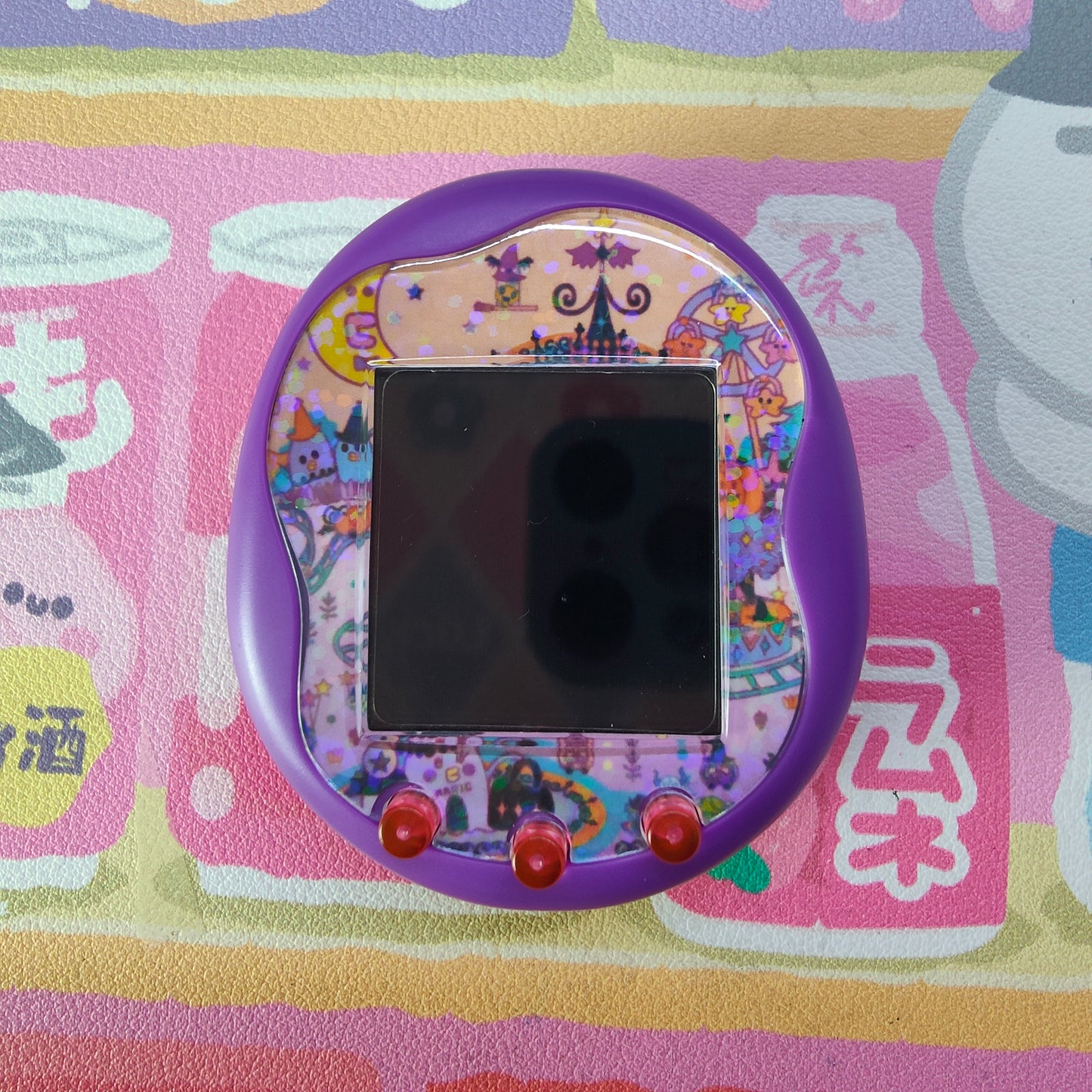 Tamagotchi Uni Faceplate - 万圣节小镇