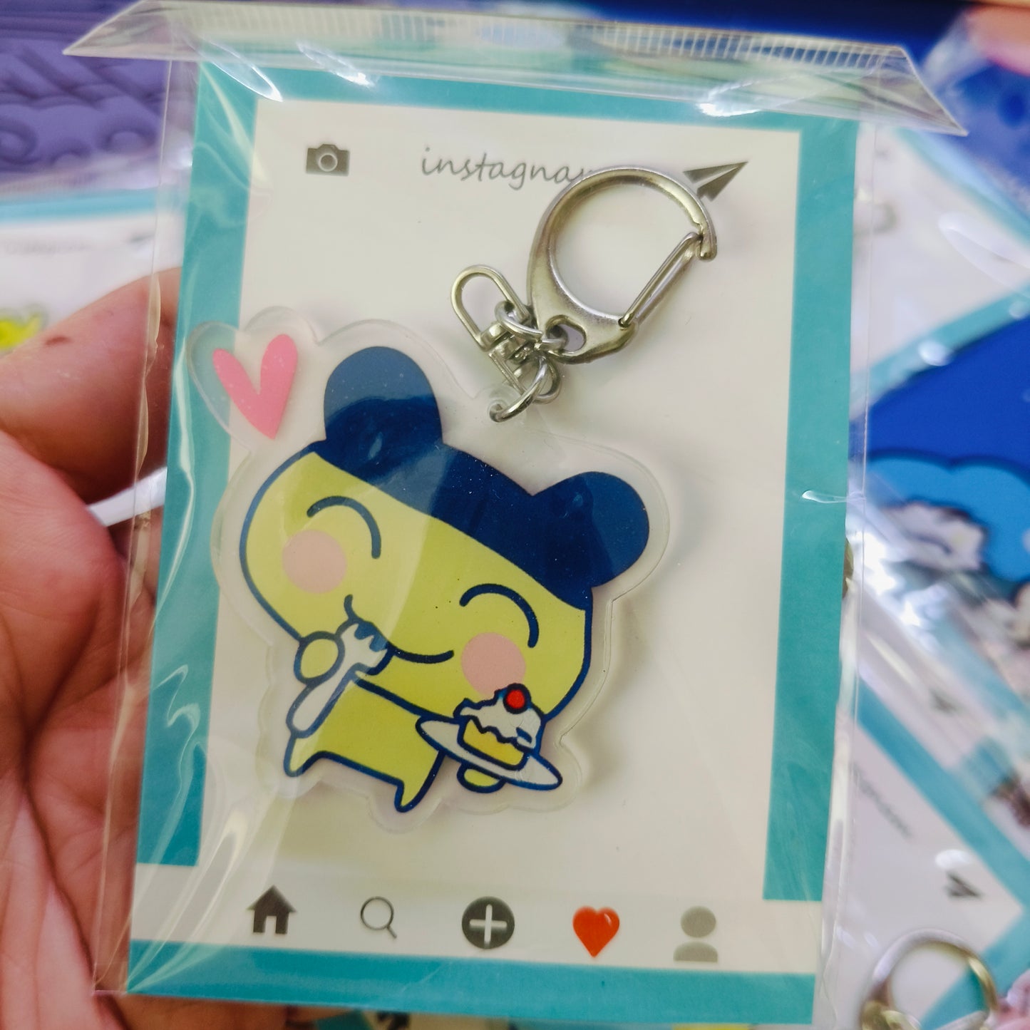 Tamagotchi Acrylic Keychain