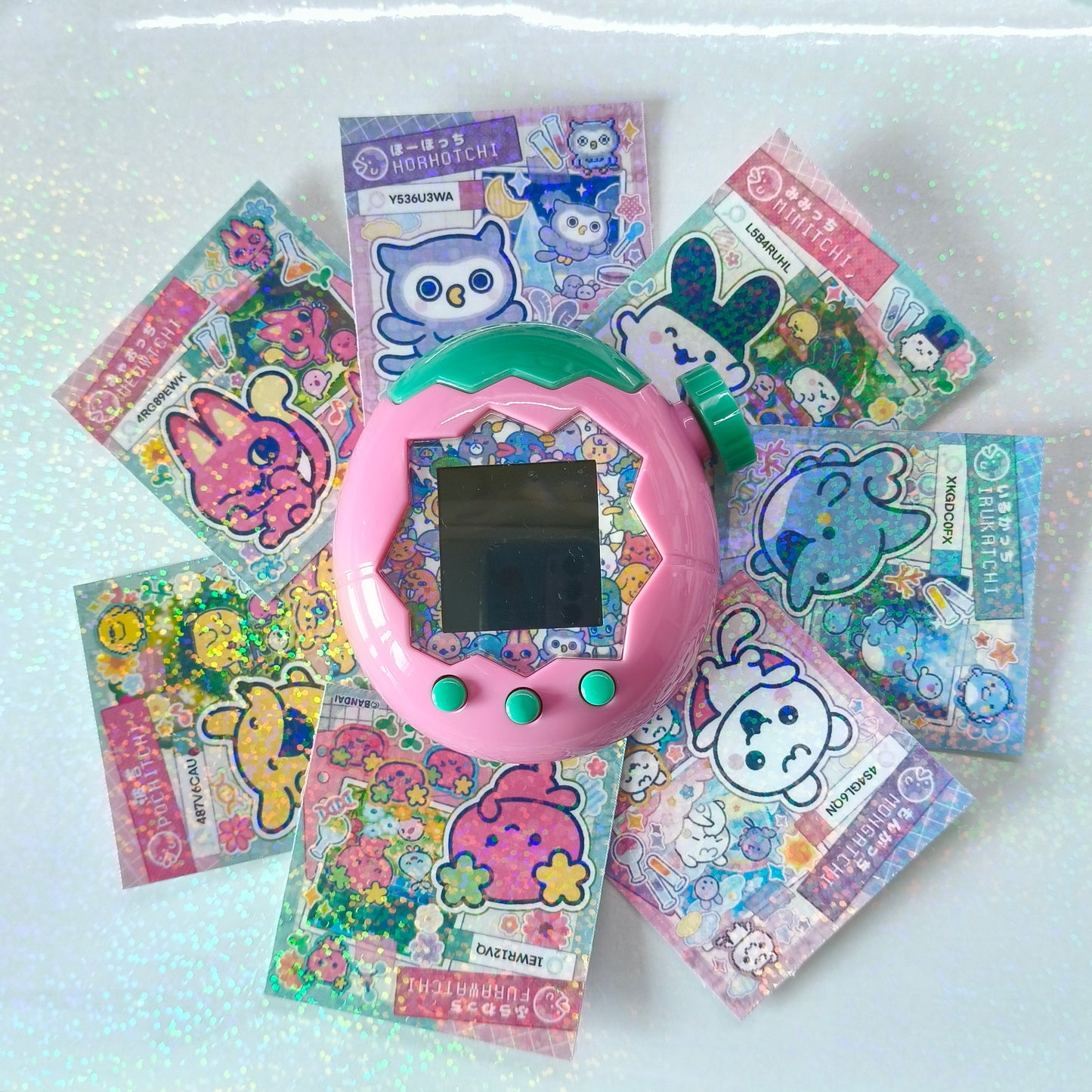 Tamagotchi paradise code stickers