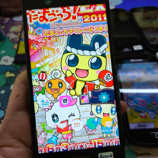 (Pre-Order)NFC & Infrared & Mixing App 3 in 1 Tamagotchi Compatible Phone - locked (cannot use with SIM card) is - Fuzzy N Chic