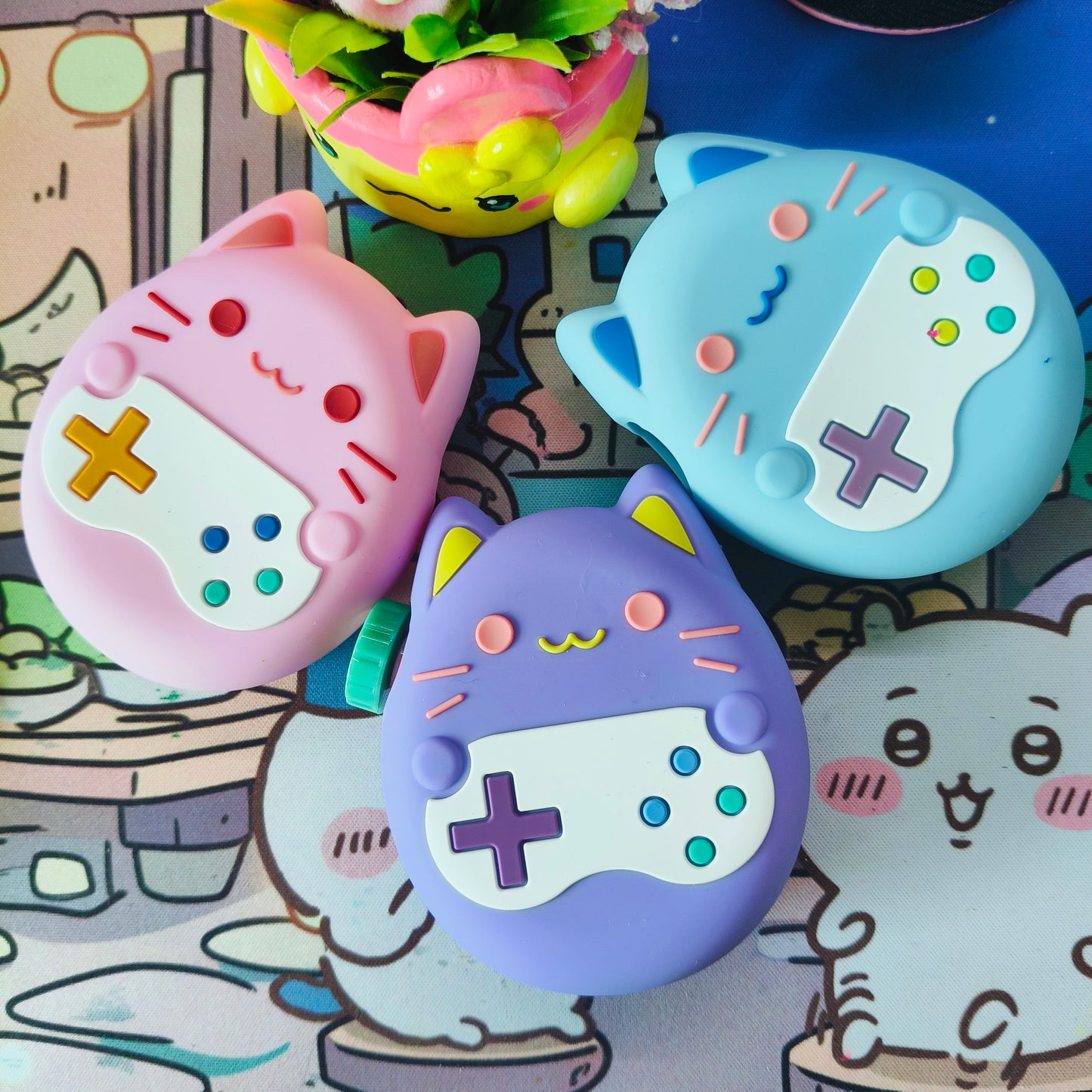 Tamagotchi aradise Gamer Cat Silicone Cover