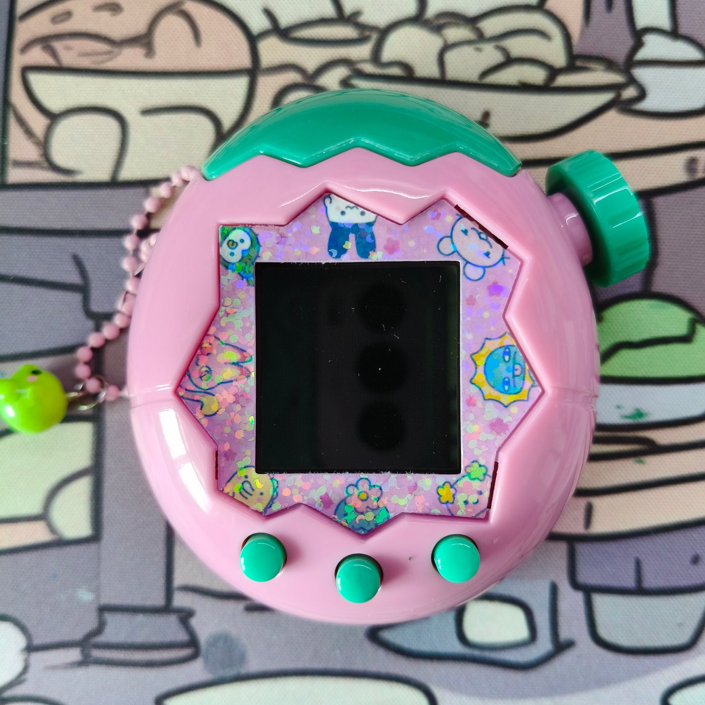 Tamagotchi Paradise Faceplate - Pink Land