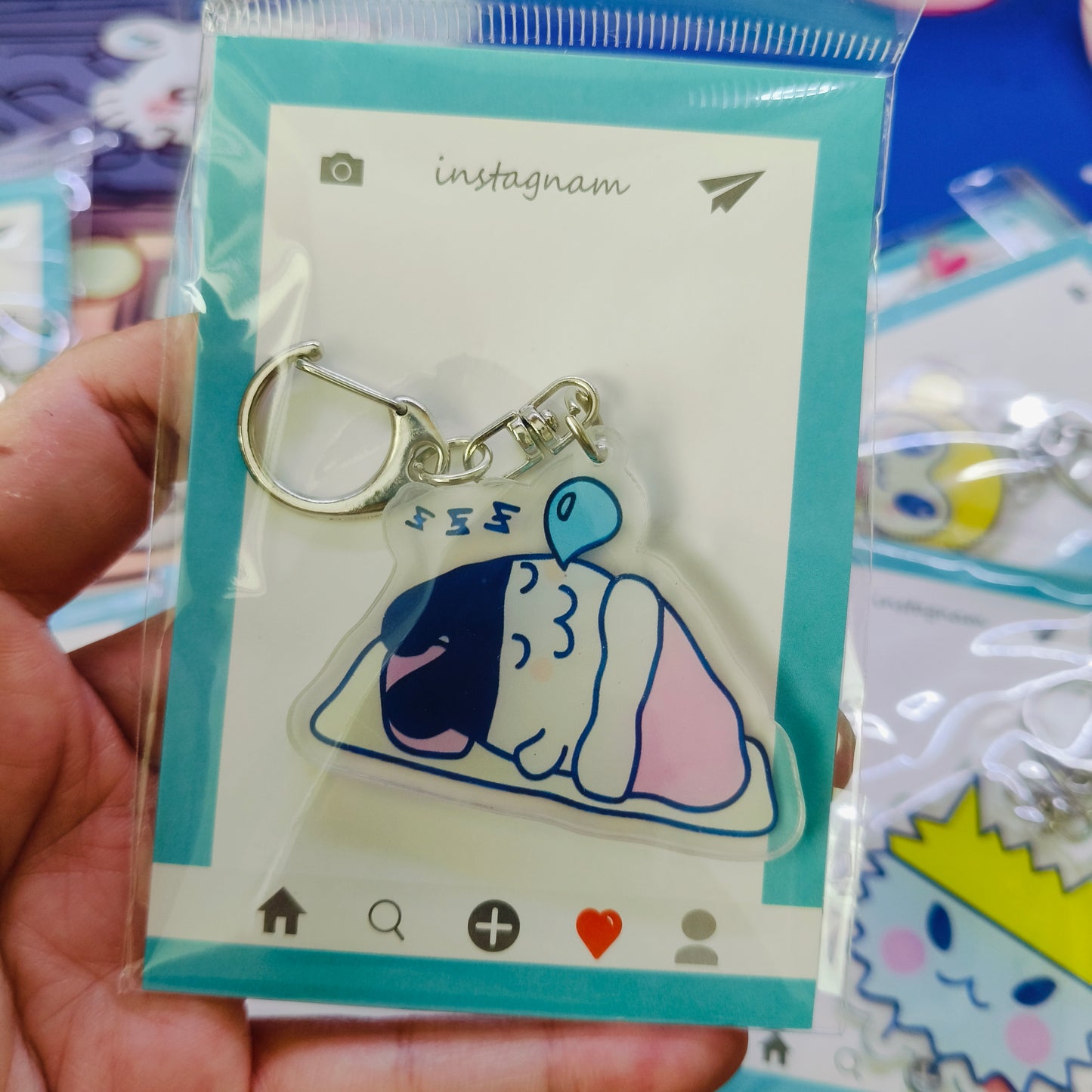Tamagotchi Acrylic Keychain