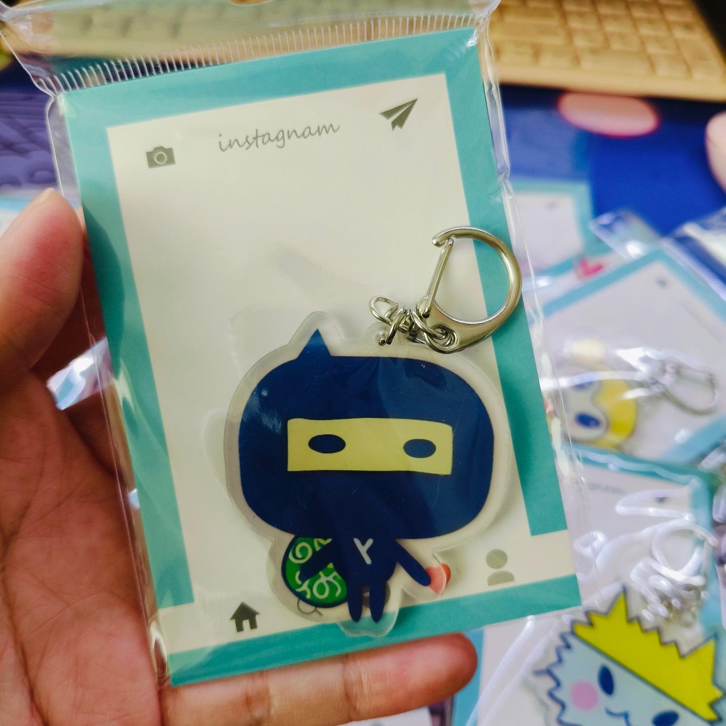 Tamagotchi Acrylic Keychain