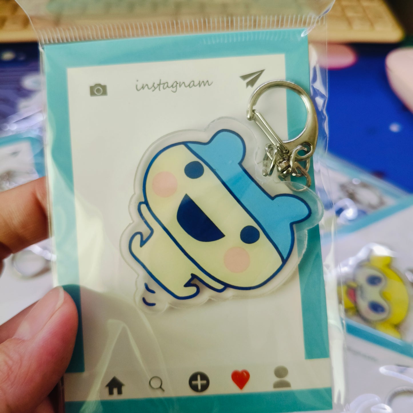 Tamagotchi Acrylic Keychain