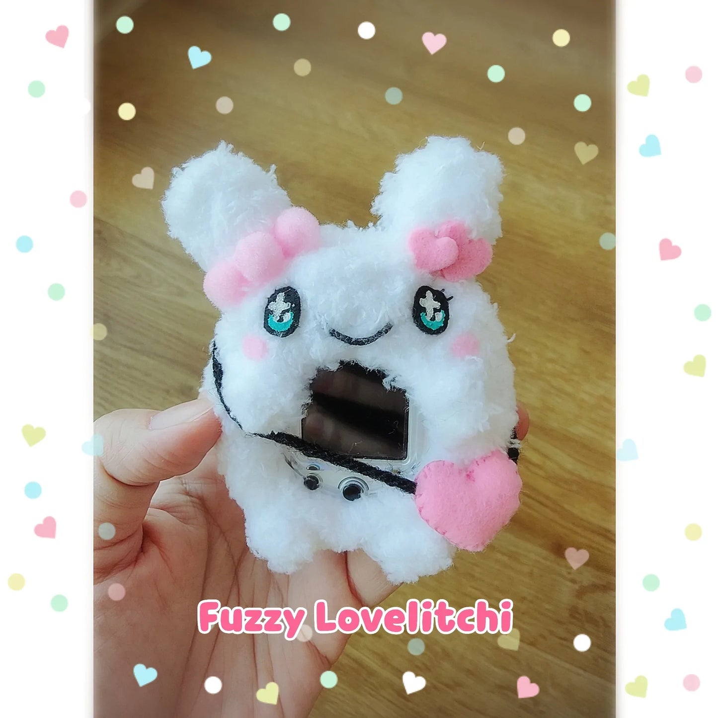 Fuzzy Lovelitchi Tamagotchi Cover Fuzzy N Chic