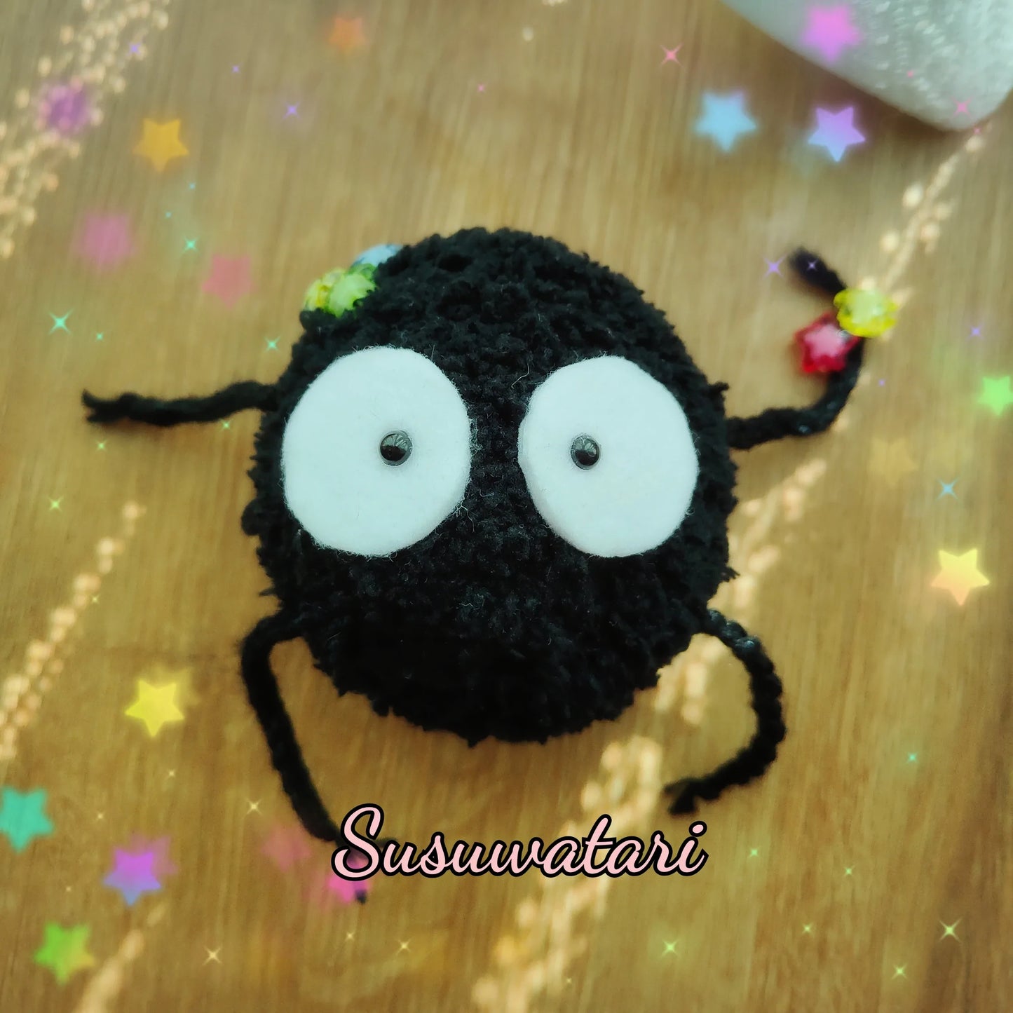 Fuzzy Susuwatari Tamagotchi Cover Fuzzy N Chic