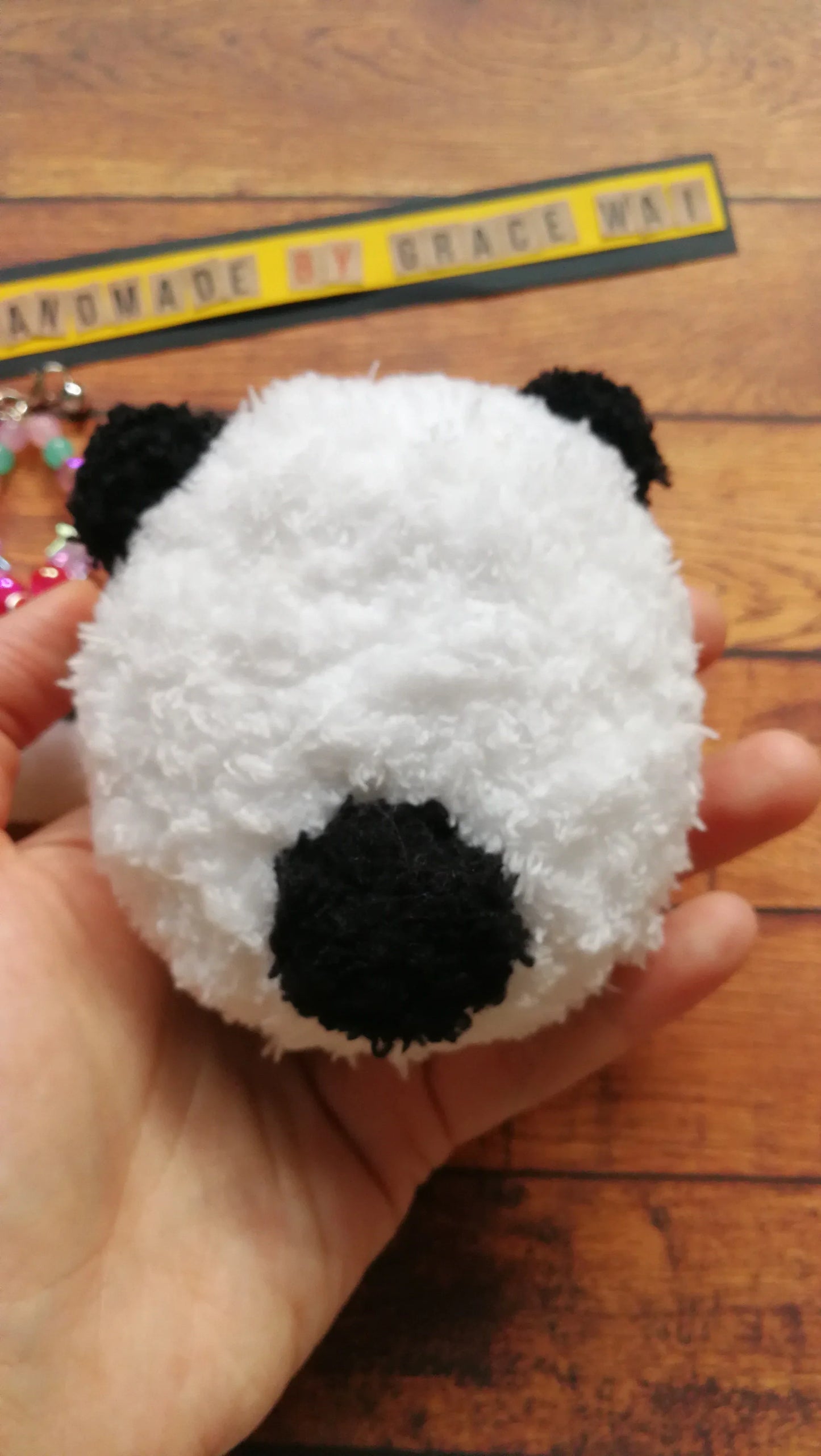 Huggy Panda Tamagotchi Cover Fuzzy N Chic