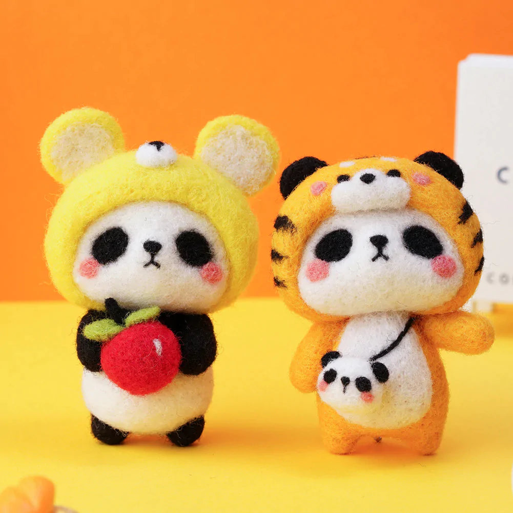 Little Panda Needle Felting Kit Fuzzy N Chic