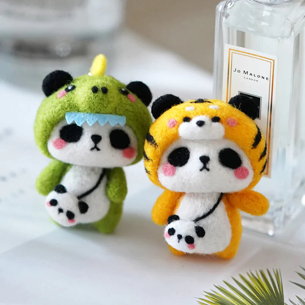 Little Panda Needle Felting Kit Fuzzy N Chic