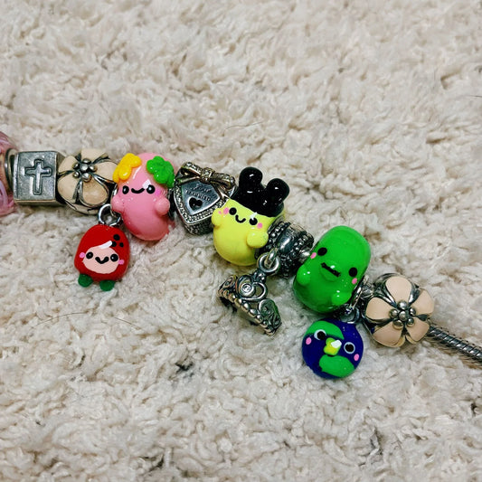 Mametchi Bracelet Charm Fuzzy N Chic