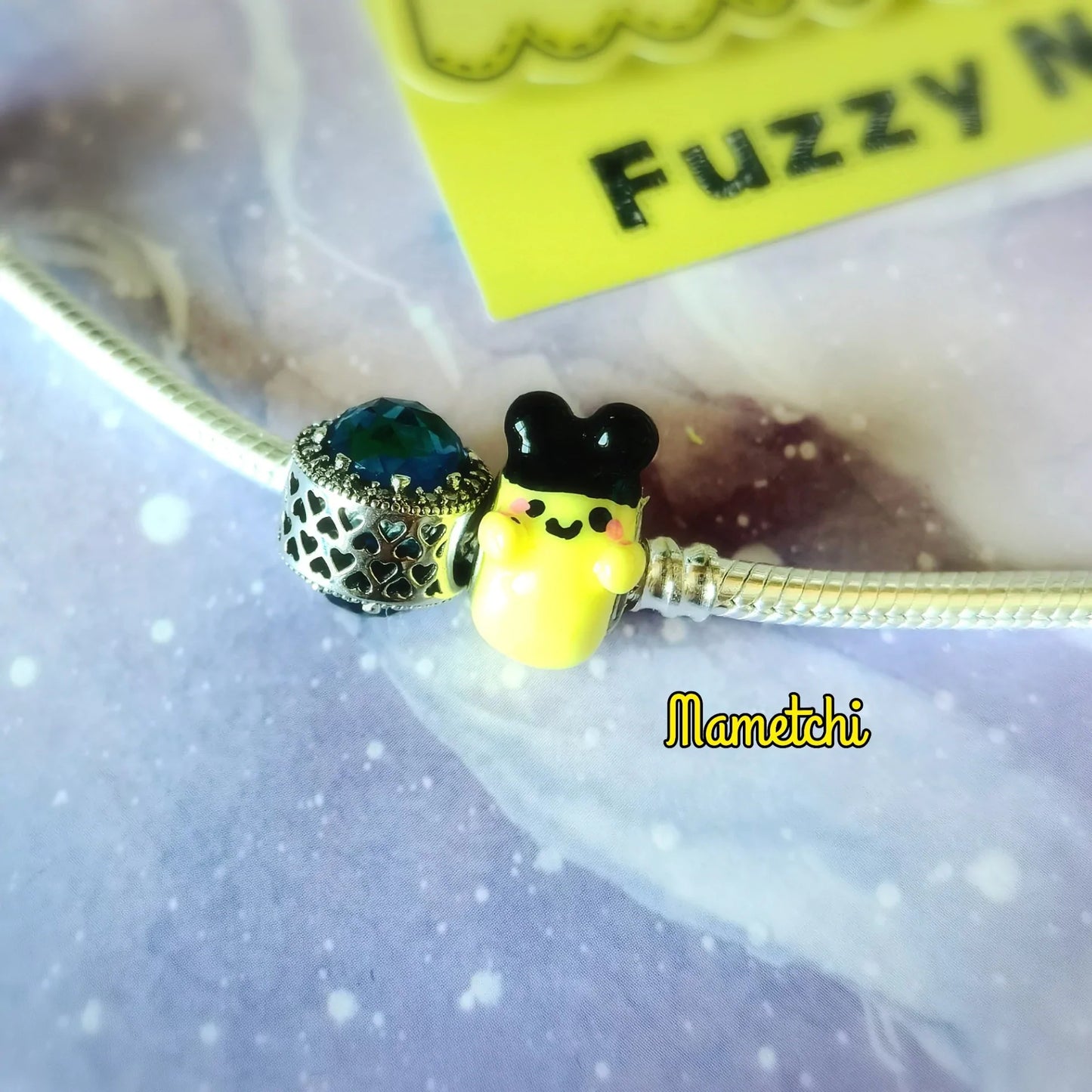 Mametchi Bracelet Charm Fuzzy N Chic