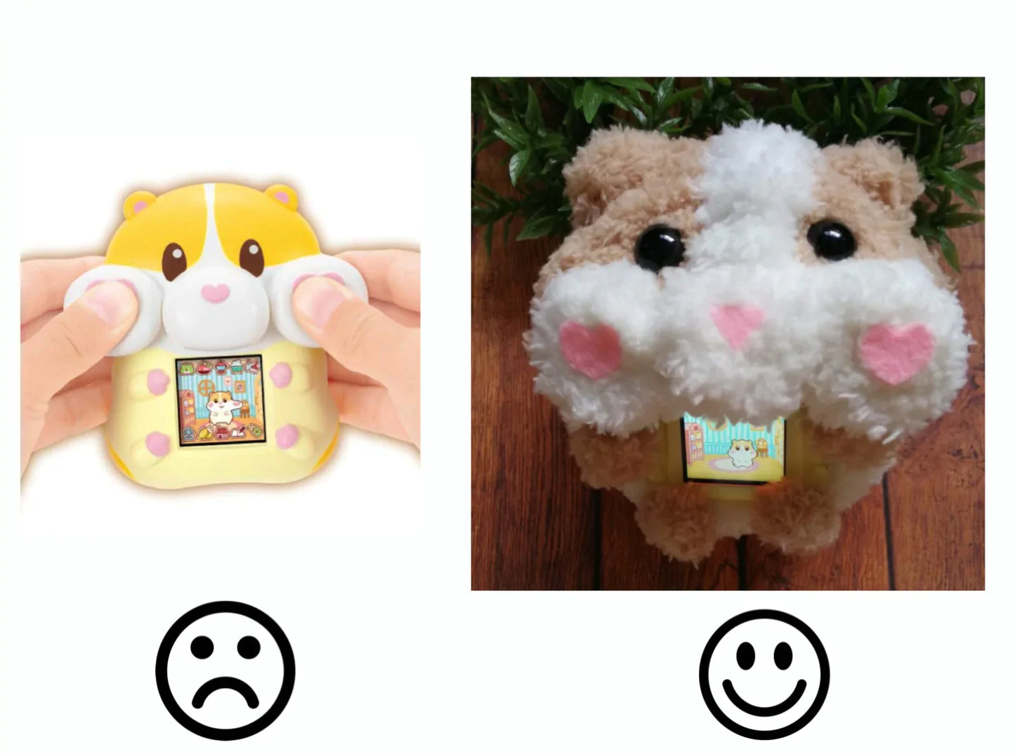 Motchimaruzu Hamster Pet Cover (Squishy Hamster Virtual Pet) Fuzzy N Chic