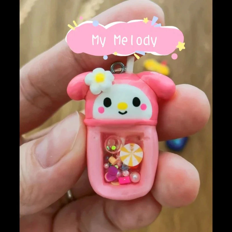 Sanrio Charms // Polymer Clay // Hello Kitty, My Melody, Keroppi, Pom Pom  Purin 