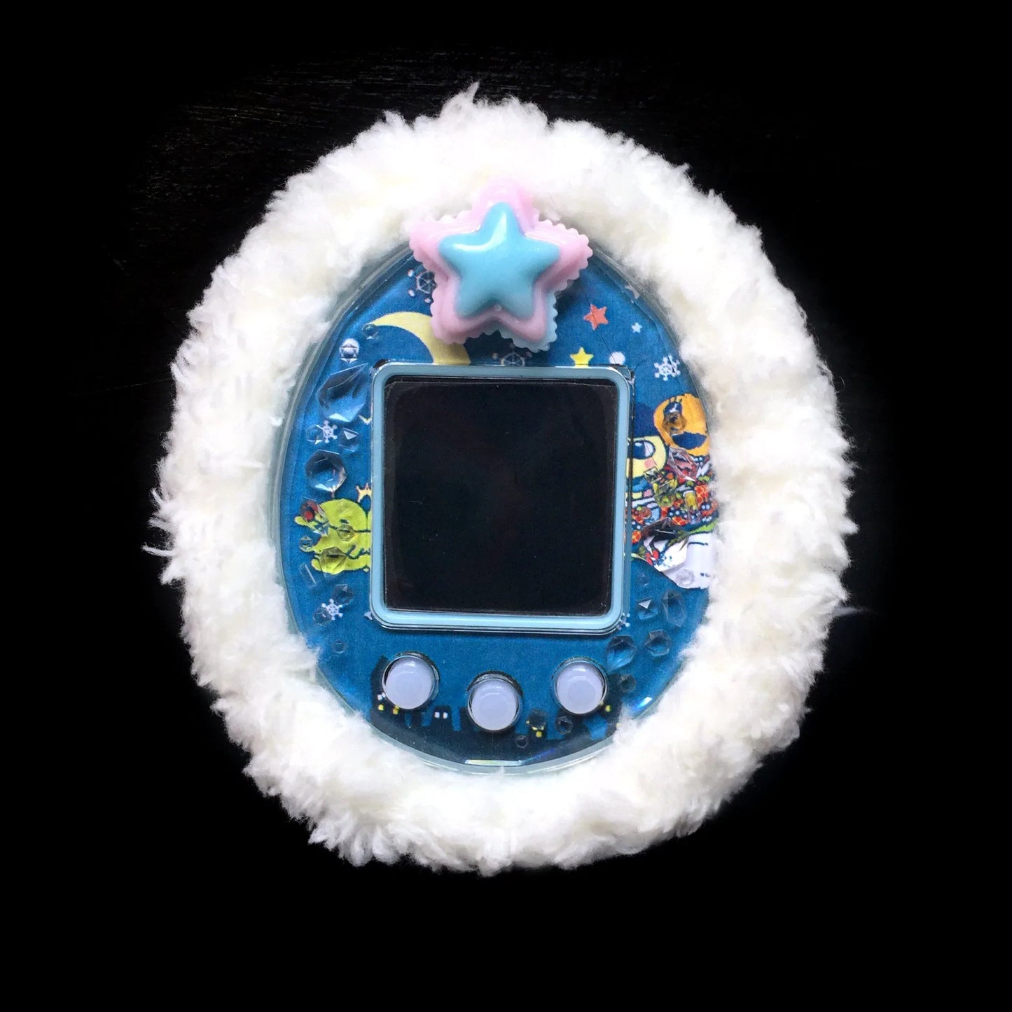 Tamagotchi Fuzzy Cover - Color Tamas & Connections Fuzzy N Chic