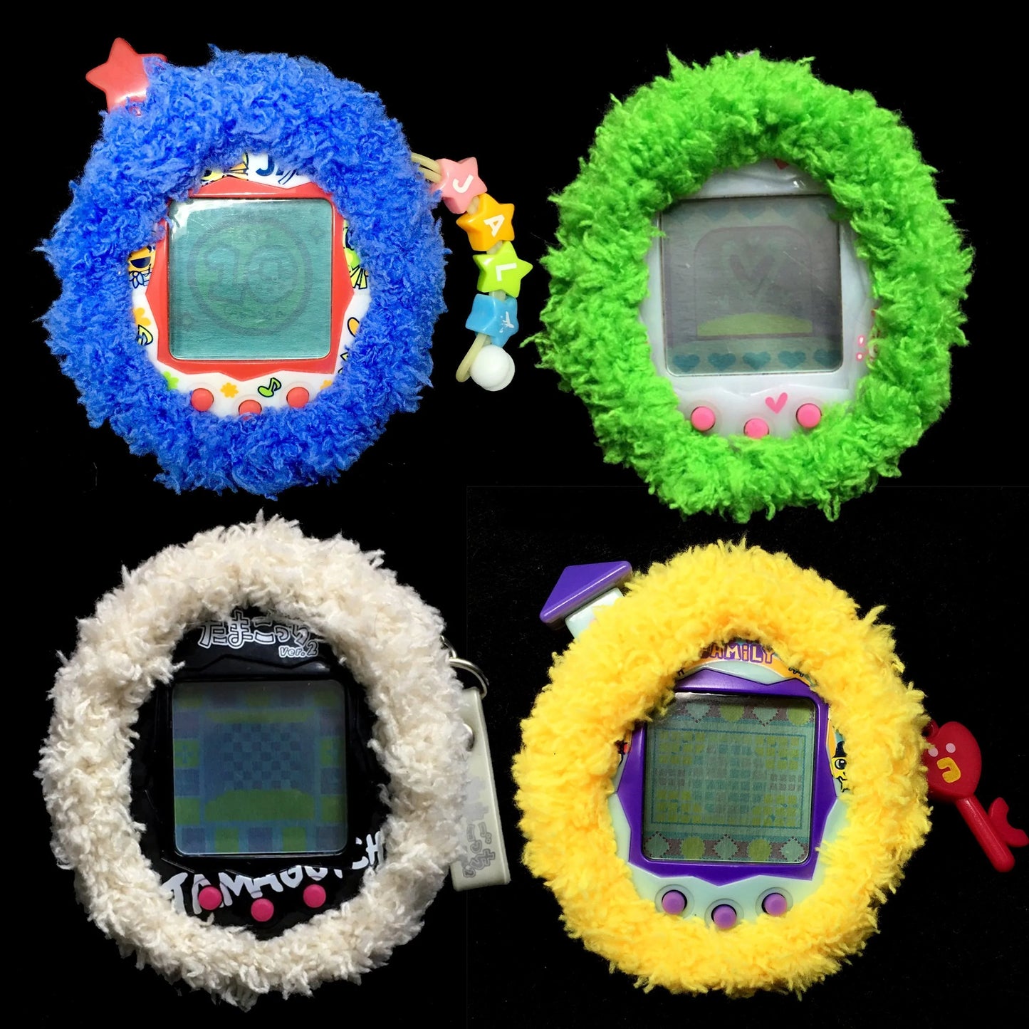 Tamagotchi Fuzzy Cover - Color Tamas & Connections Fuzzy N Chic