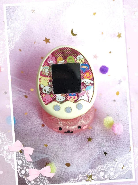 Tamagotchi Glitter Resin Stand Fuzzy N Chic