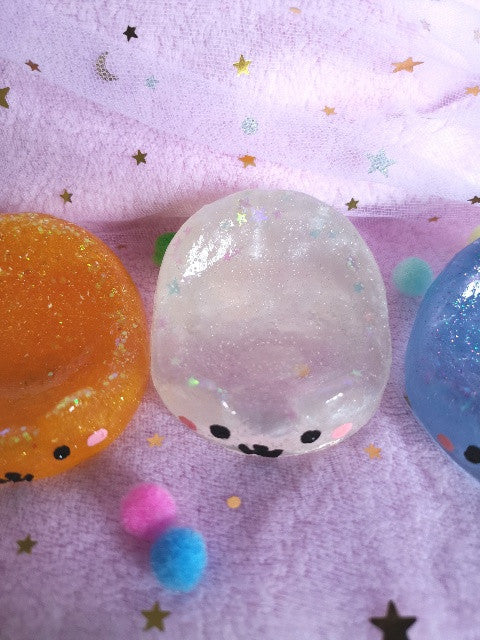 Tamagotchi Glitter Resin Stand Fuzzy N Chic