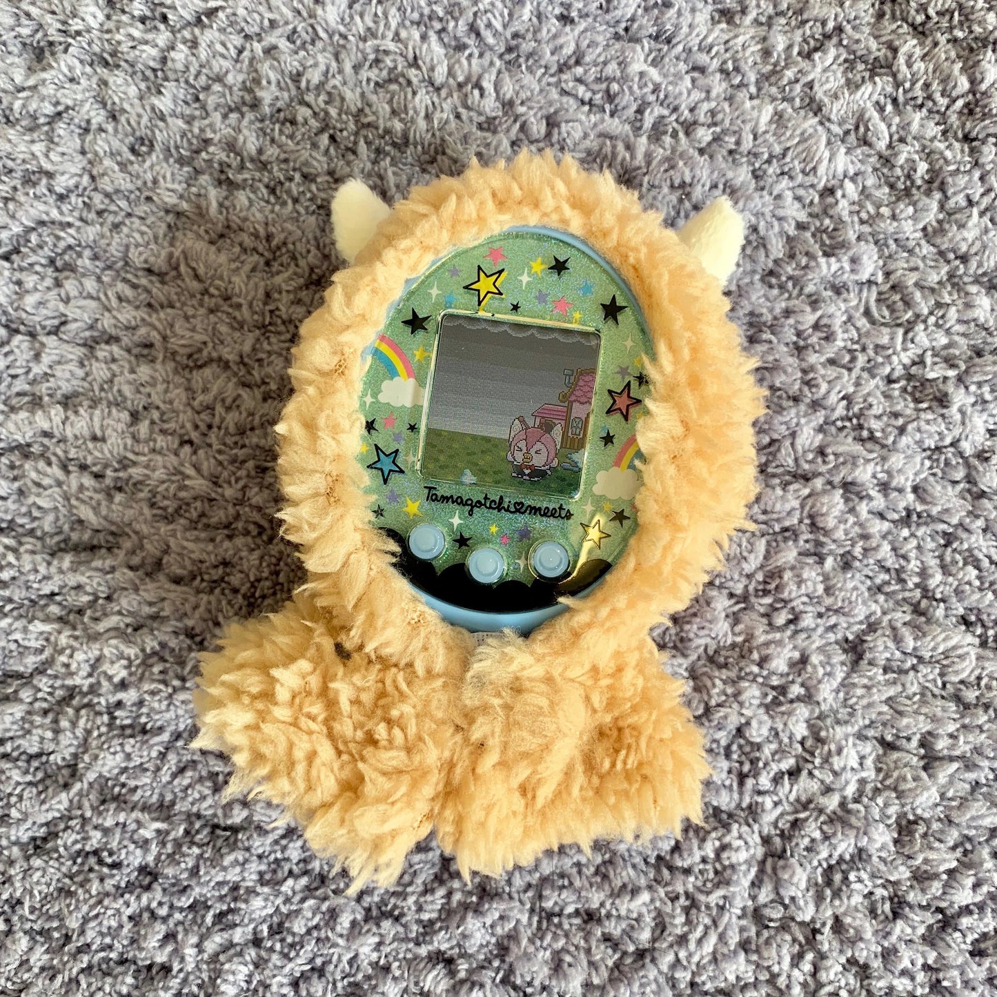 Tamagotchi Hoodie - Lamb / Fawn Fuzzy N Chic