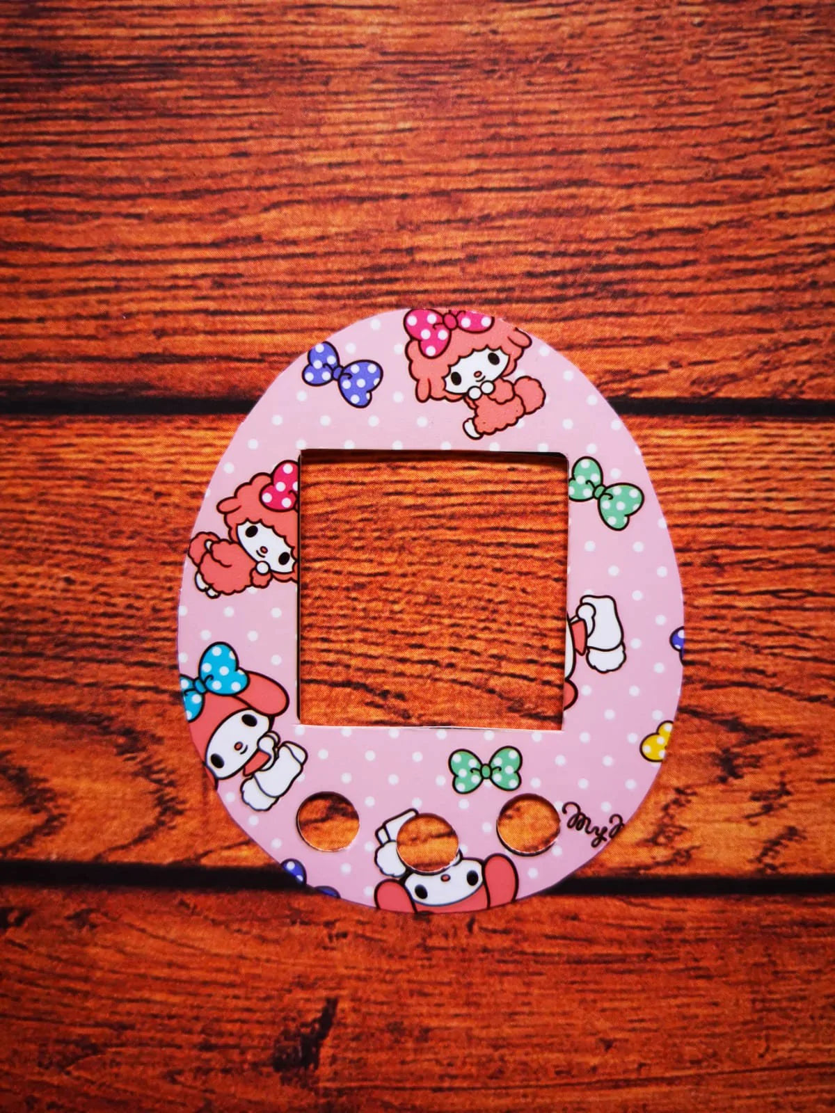 Tamagotchi Meets/On Faceplate - My Melody 1 Fuzzy N Chic