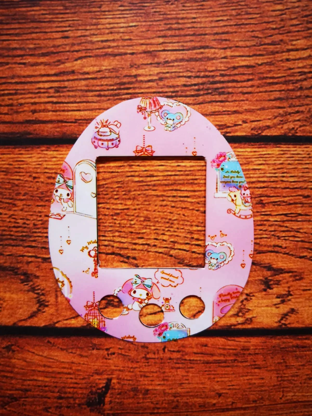 Tamagotchi Meets/On Faceplate - My Melody 2 Fuzzy N Chic