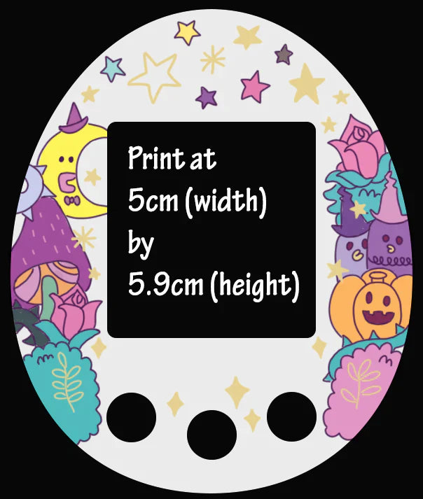 Tamagotchi Some Faceplate For Meets/On Fuzzy N Chic