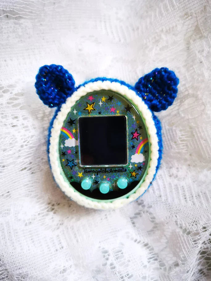 Tamagotchi Sparkling Bear Cover Fuzzy N Chic