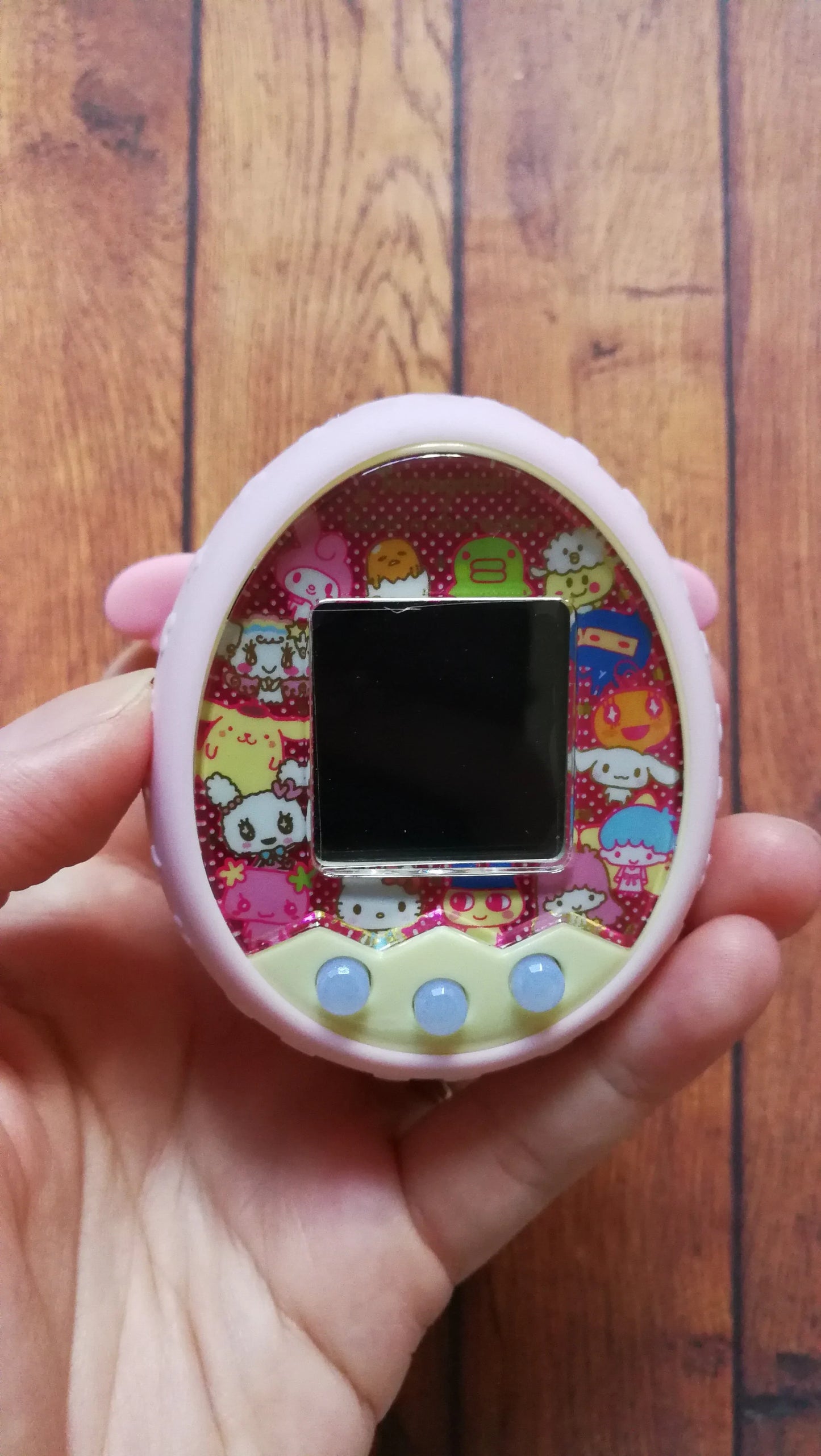 Tamagotchi silicone Angel heart cover for Meets, M!X, P's Fuzzy N Chic