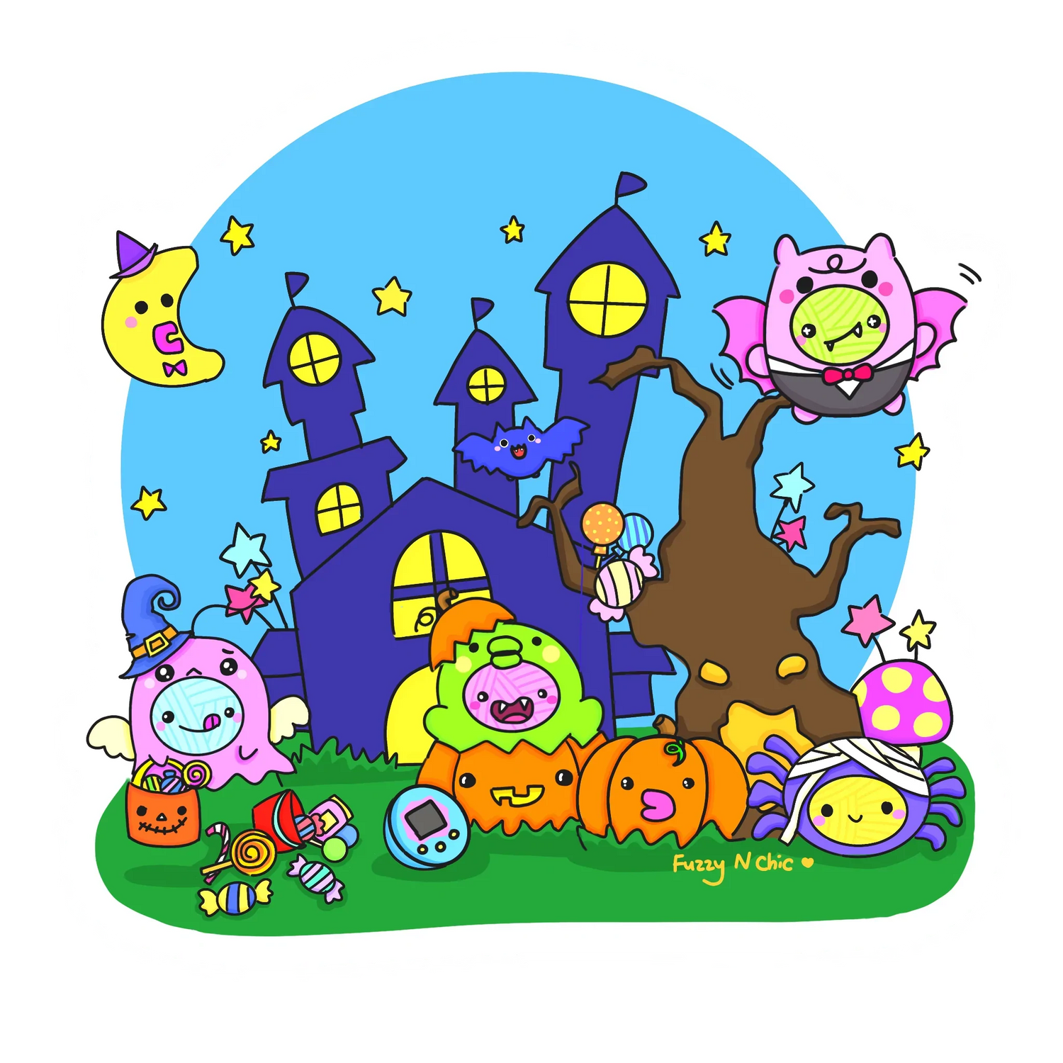 Halloween Collection Fuzzy N Chic