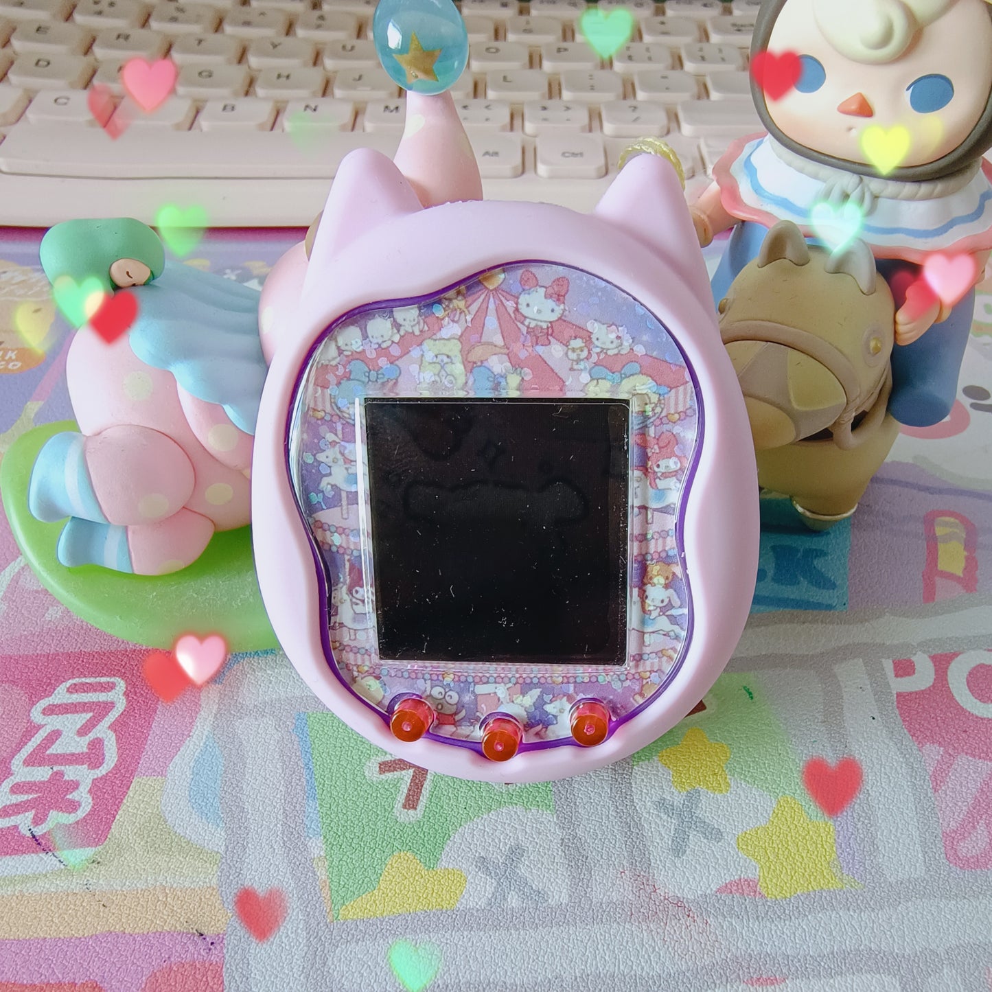 Tamagotchi Uni Kitty Silicone Cover