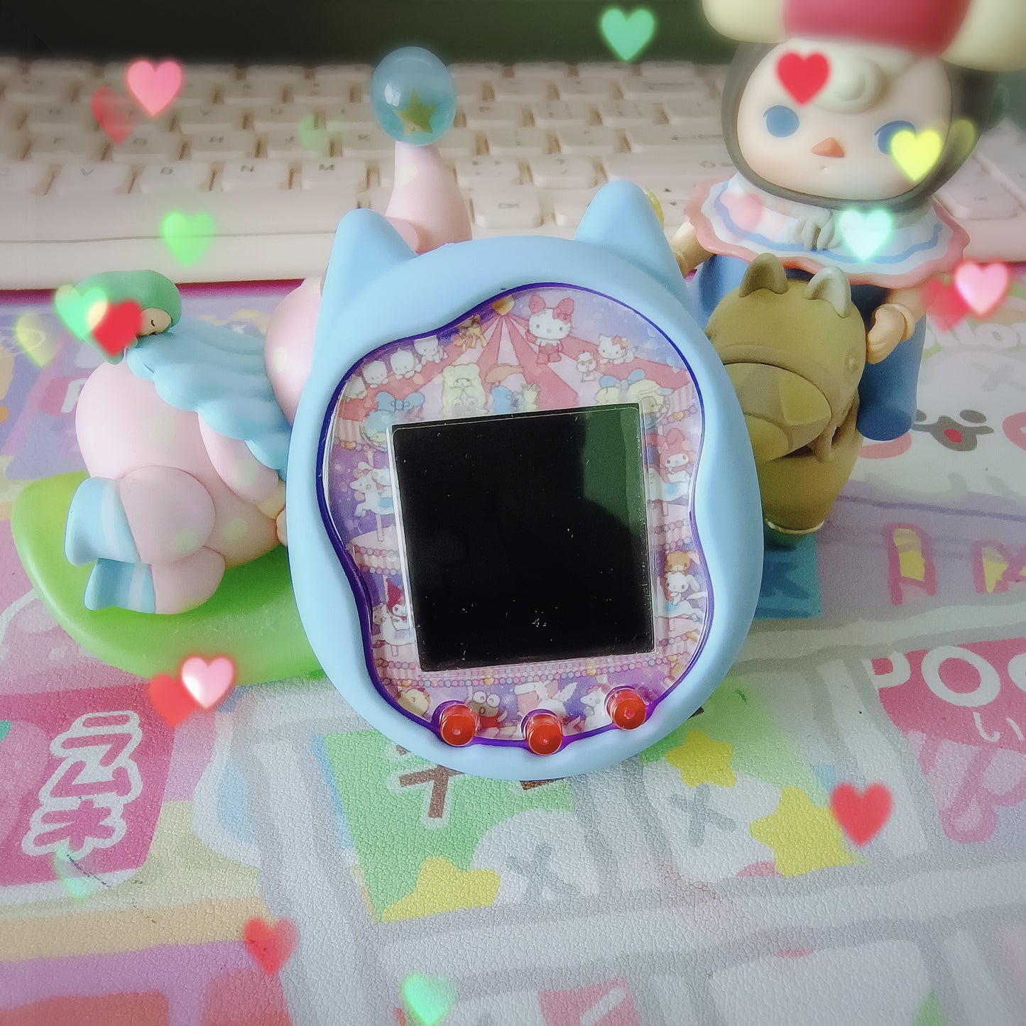 Tamagotchi Uni Kitty Silicone Cover