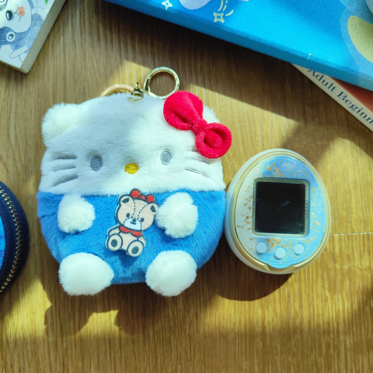 Fluffy Sanrio soft pouch