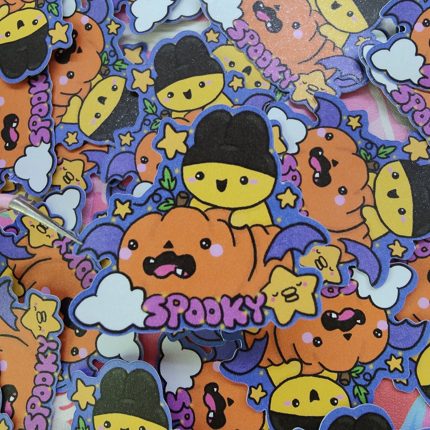 Spooky Flying Pumpkin - Mametchi