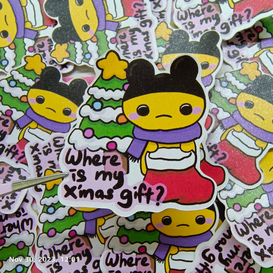 Where is my Xmas gift - Mametchi