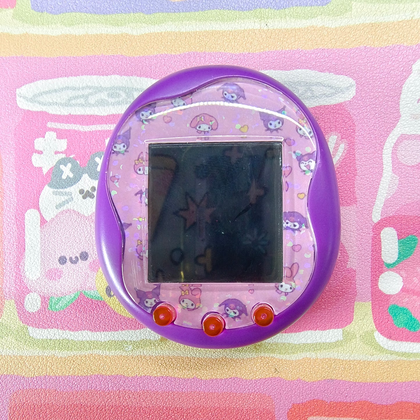 Tamagotchi Uni Faceplate - Pink Melody and Kuromi