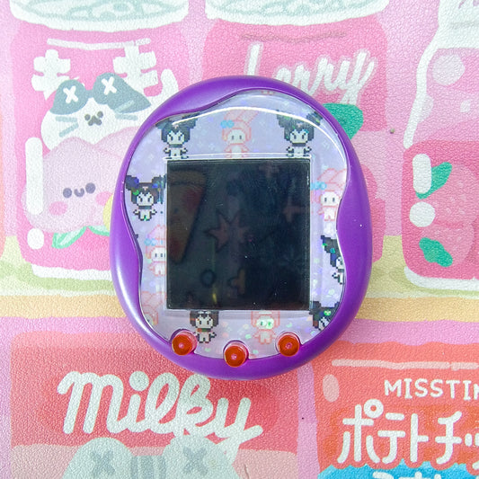 Tamagotchi Uni Faceplate - Pixel Kuromi and Melody