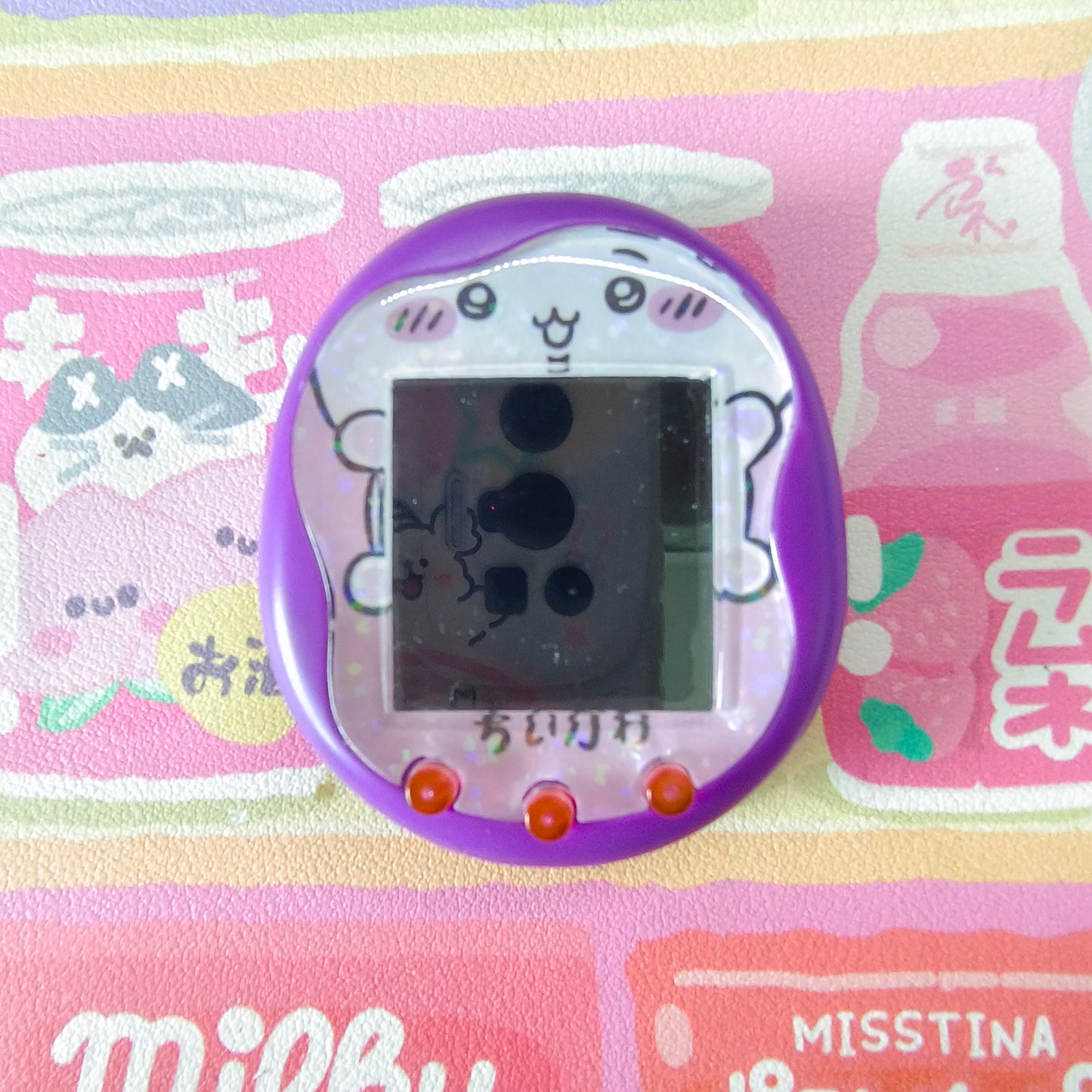 Tamagotchi Uni Faceplate - Chikkawa