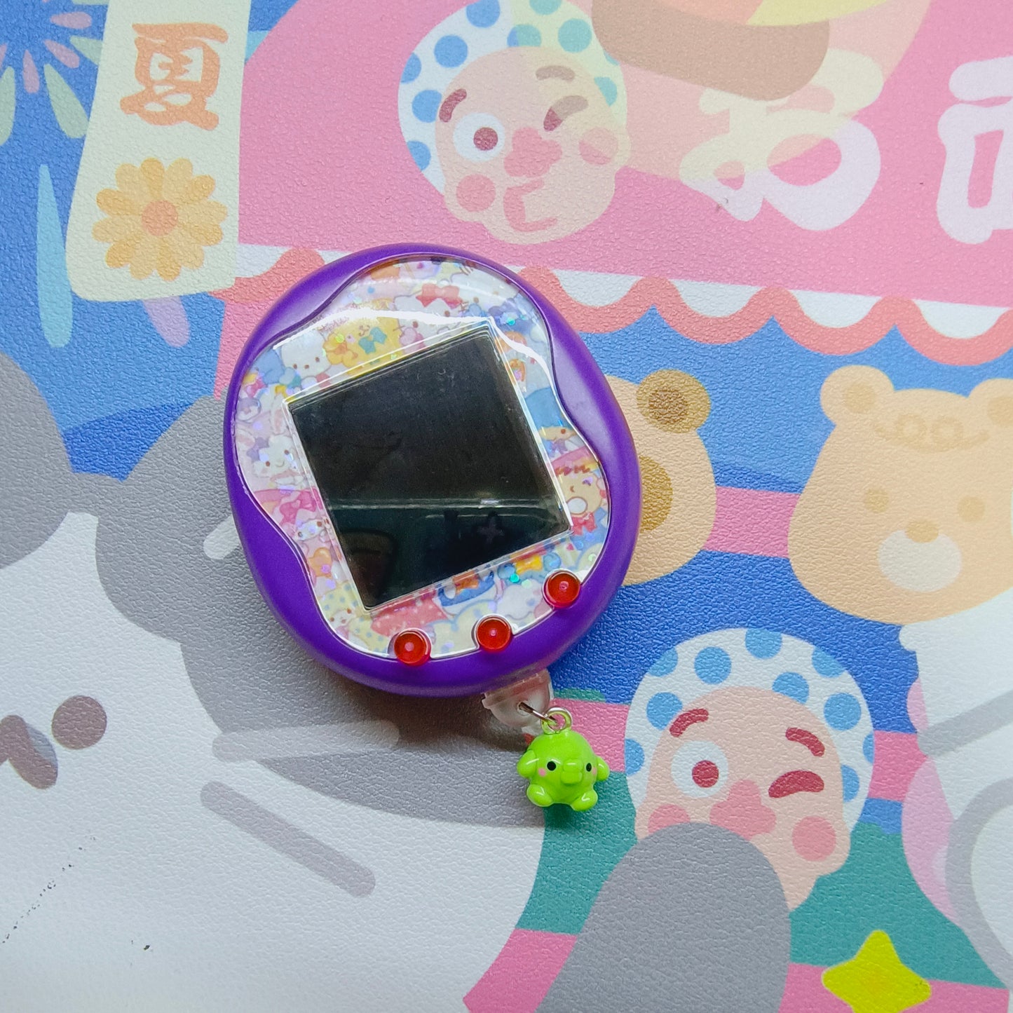 Tamagotchi Uni Dust Cap Charm - Kuchipatchi