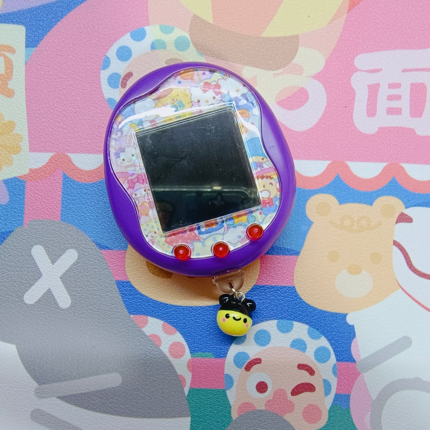 Tamagotchi Uni Dust Cap Charm - Mametchi