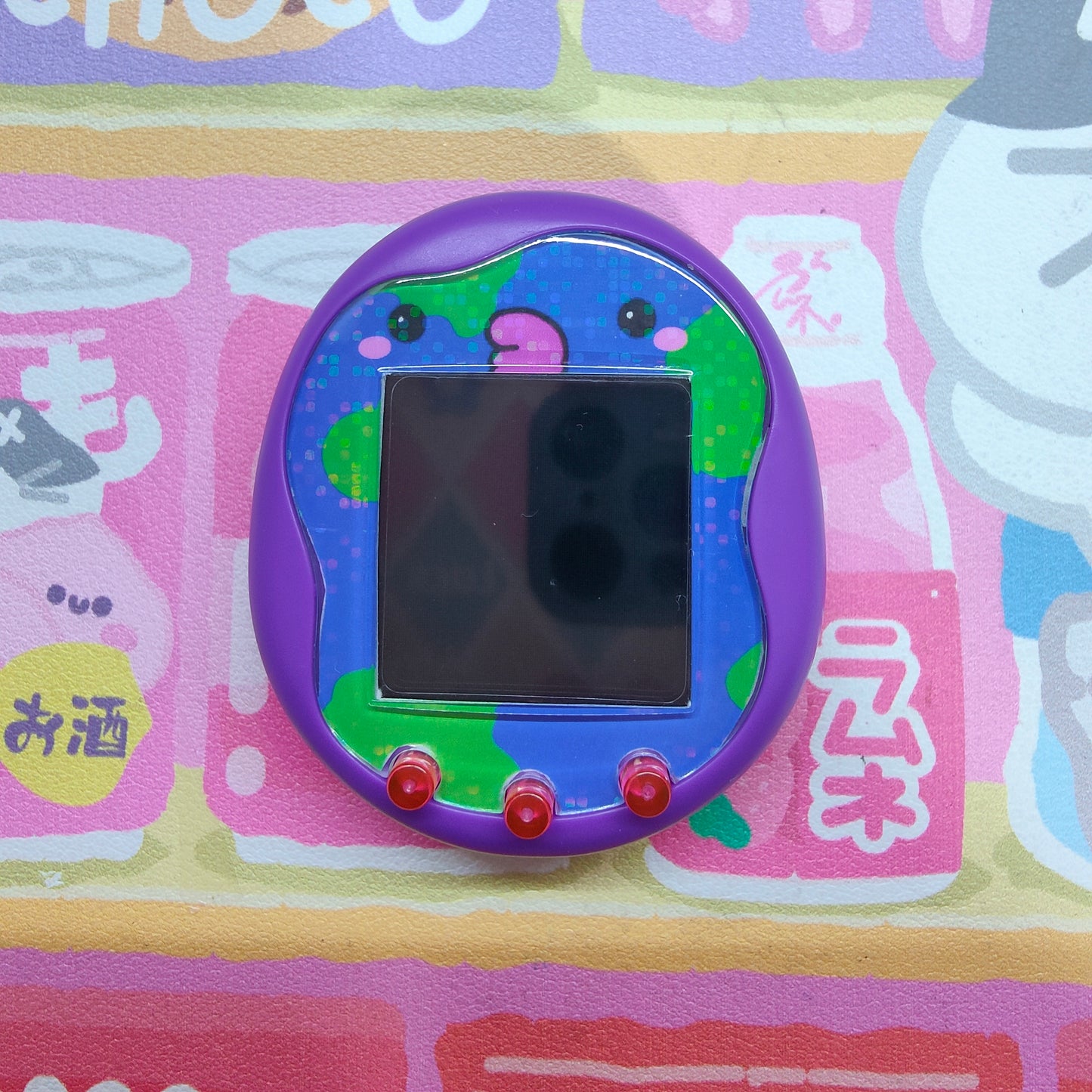 Tamagotchi Uni Faceplate - Earth