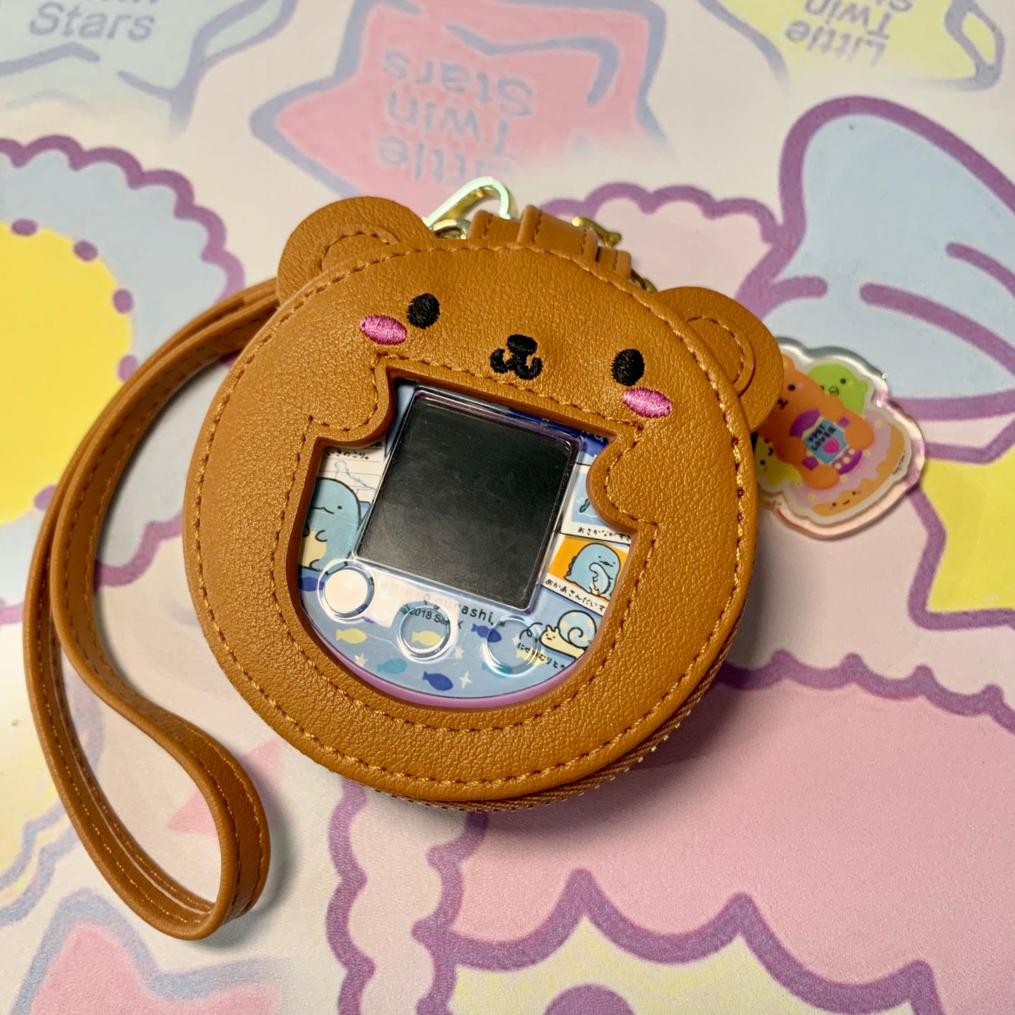 Tamagotchi Huggy Bear Zipper Pouch