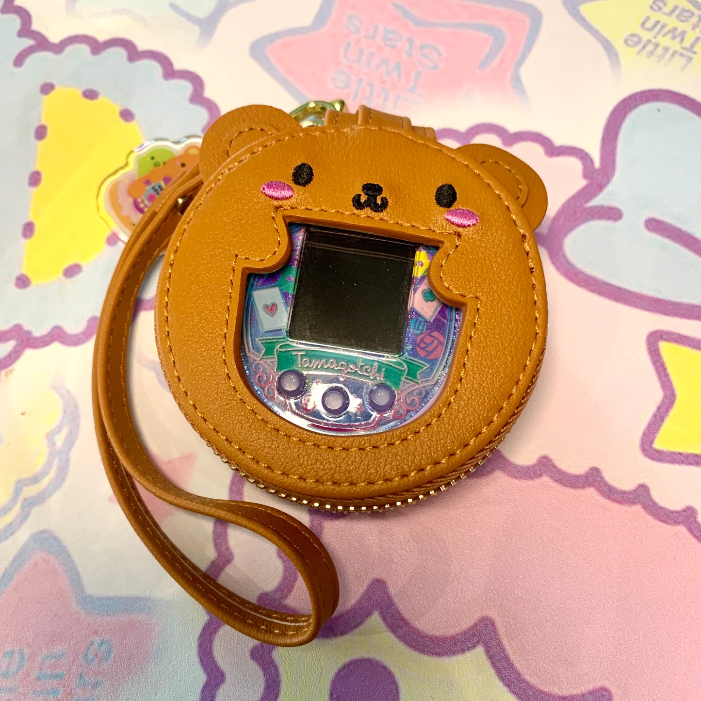 Tamagotchi Huggy Bear Zipper Pouch