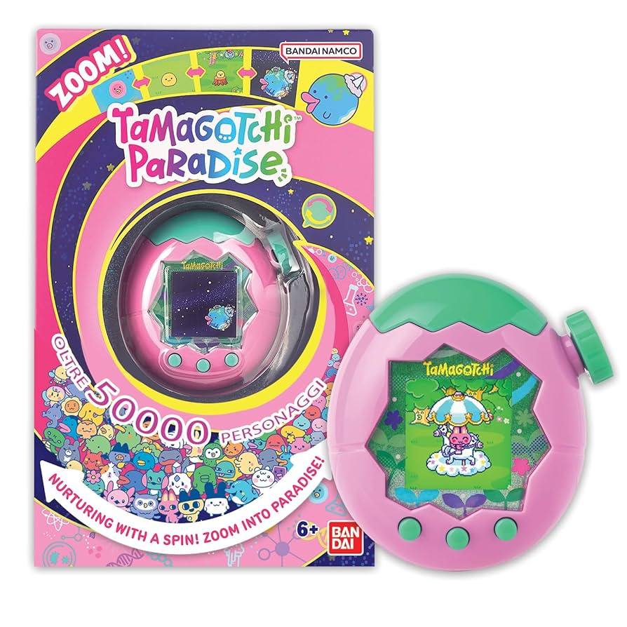 (Pre-Order) Tamagotchi Paradise + Violetchi Zipper Pouch BUNDLE