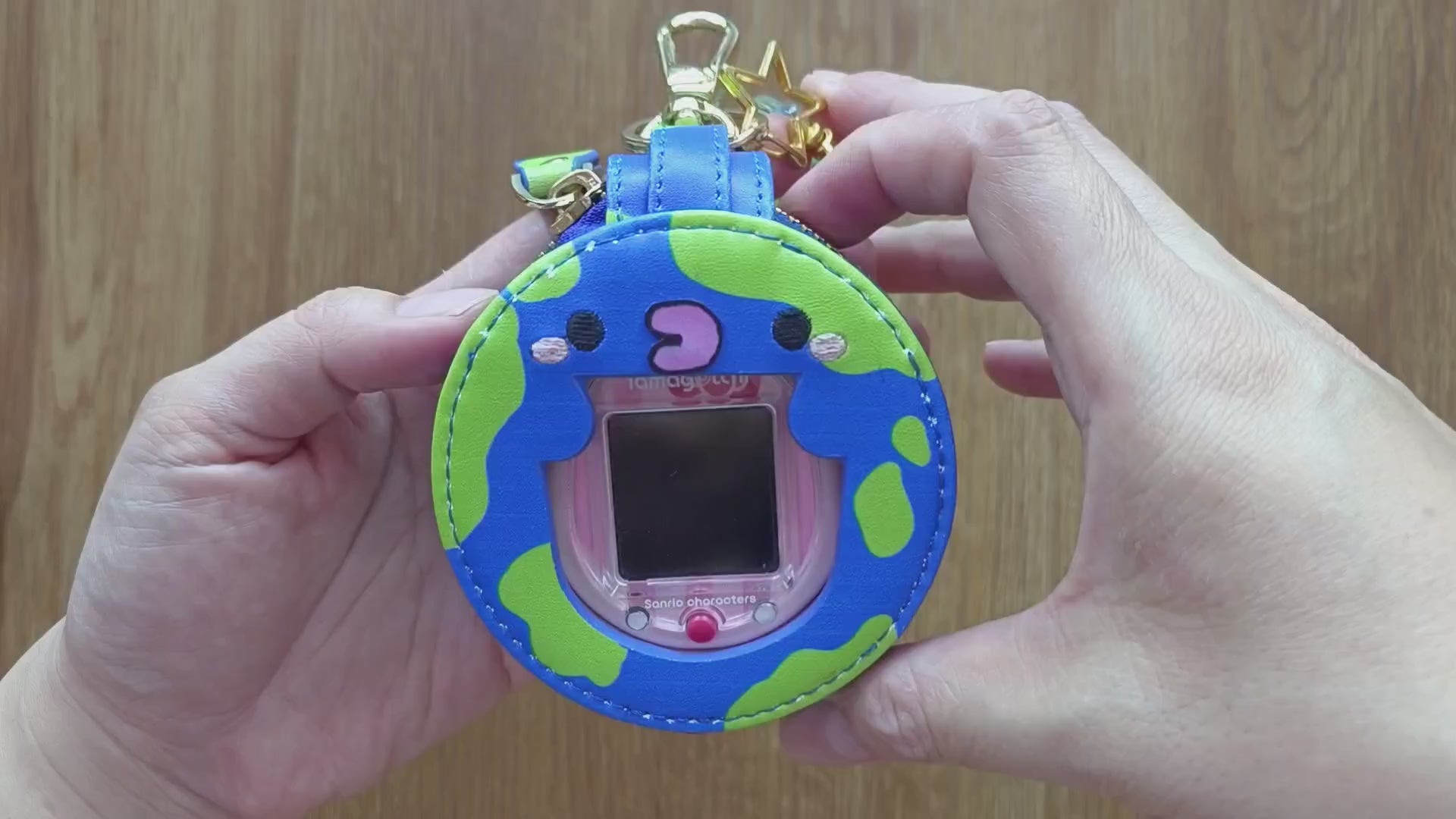 Tamagotchi Earth and Kuchipatchi Zipper Pouch – Fuzzy N Chic