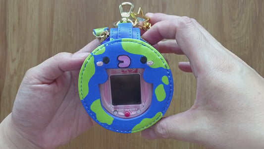 Tamagotchi Earth and Kuchipatchi Zipper Pouch