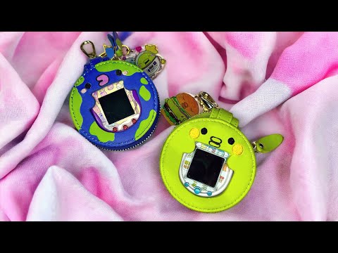 Tamagotchi Earth and Kuchipatchi Zipper Pouch – Fuzzy N Chic