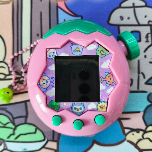 Tamagotchi Paradise Faceplate - purple sky