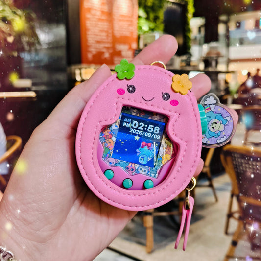 (Pre-Order) Tamagotchi Violetchi Zipper Pouch for Paradise!❤️
